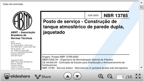 NBR 13785 – Construção de Tanque Jaquetados