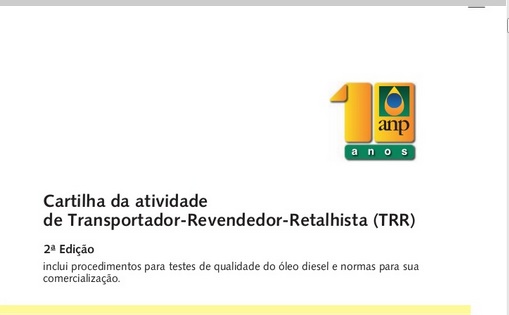 Cartilha do Transportador – Revendedor –  Retalhista – TRR