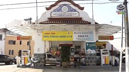 Posto de gasolina, construção histórica