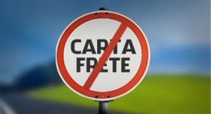CARTA FRETE -  Considerada ilegal desde 2010, carta-frete resiste à formalização