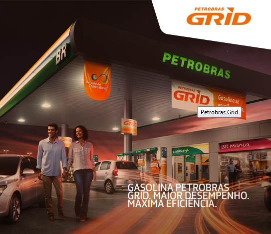 Gasolina Petrobras Grid chega à rede de postos Petrobras em todo o país