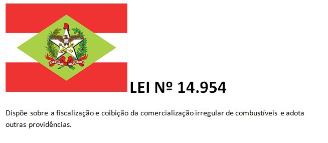 LEI Nº 14.954 – Dispõe sobre a fiscalização e coibição da comercialização irregular de combustíveis