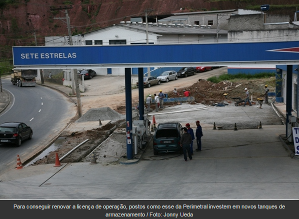 Cetesb amplia cobranças aos postos