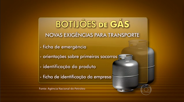 ANP cria novas regras para o transporte de botijões de gás em caminhões e motos – Leia a reportagem e assista ao vídeo.