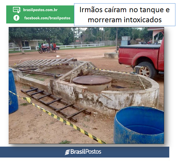 Homem tenta ajudar irmão e os dois morrem em tanque de combustível