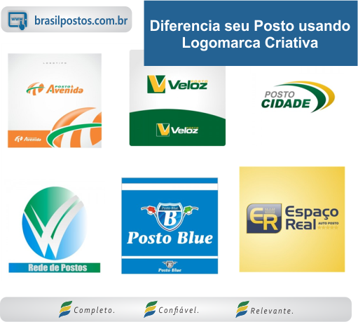 Diferencie seu Posto usando Logomarca Criativa