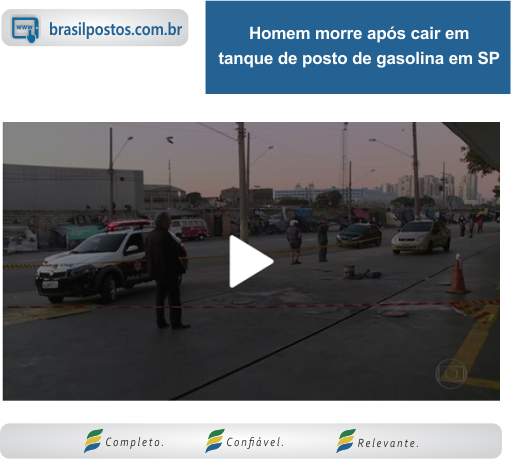 Homem morre após cair em tanque de posto de gasolina em SP