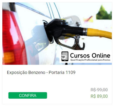 Curso Exposição Benzeno