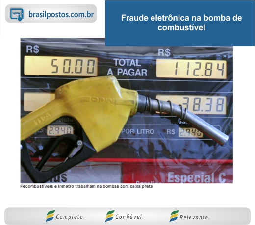 Fraude eletrônica na bomba de combustível