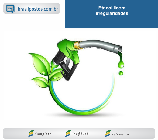 Etanol lidera irregularidades