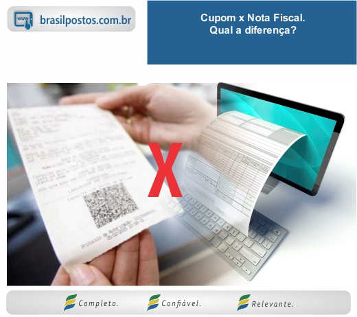 Cupom x Nota Fiscal. Qual a diferença?