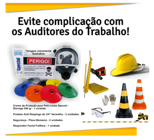 Compre agora EPIS para seu Posto