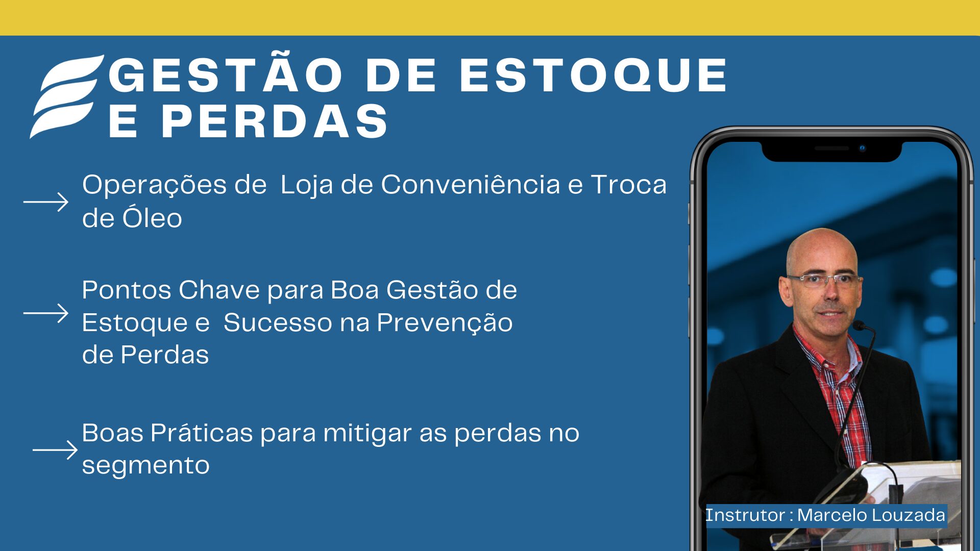 Curso Online - Gestão De Perdas E Estoques - Inscrições Abertas Curso Online - Gestão de Perdas e Estoques - Inscrições Abertas