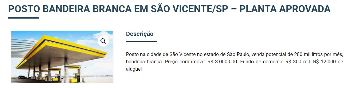 Lançamento: Plataforma De Intermediação De Compra E Venda De Postos De Combustíveis Lançamento: Plataforma de Intermediação de Compra e Venda de Postos de Combustíveis