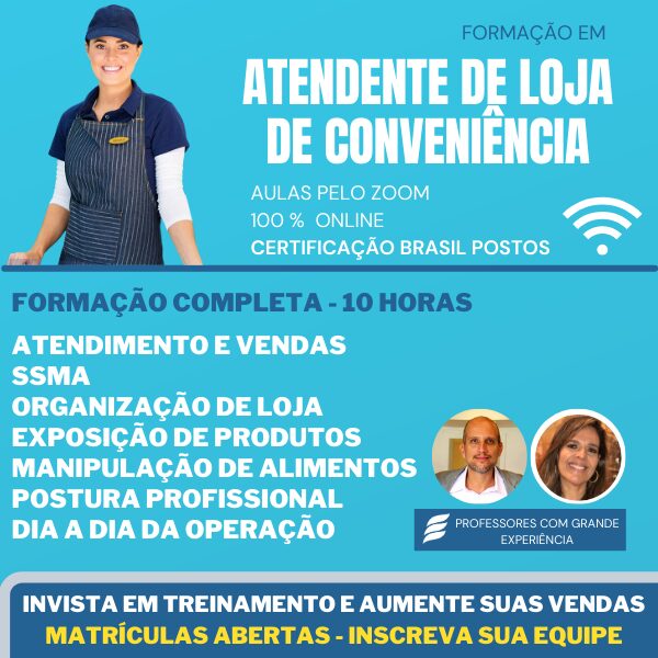 Curso de Formação dos Atendentes da sua Loja de Conveniência
