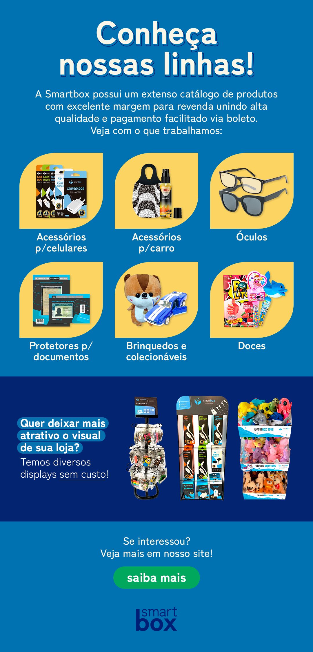 Linha de Produtos para Loja de Conveniência