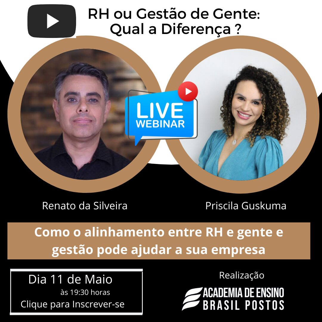 LIVE: RH ou Gestão de Gente: Qual a Diferença?