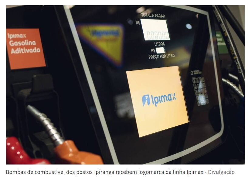 Ipiranga muda nomes e fórmulas de seus combustíveis e promete redução no consumo