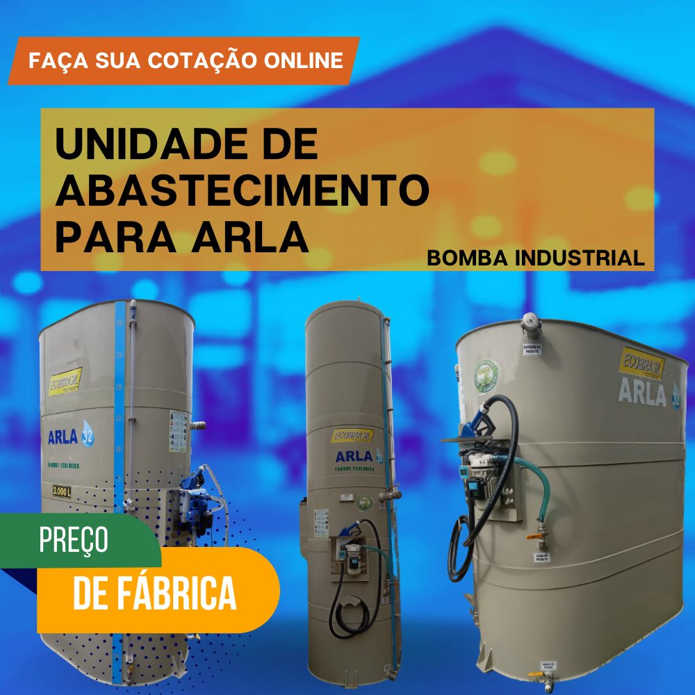 As vantagens para as empresas em adquirir um tanque de ARLA 32 em vez de fazer um contrato de comodato com um TRR ou fabricante