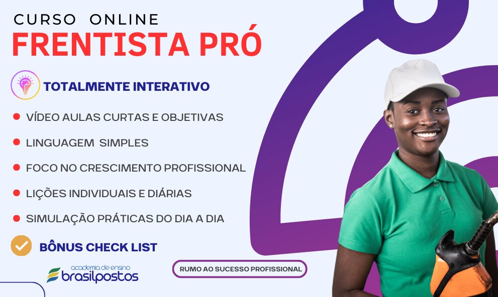Curso Frentista Pró 2024 CURSO FRENTISTA PRÓ 2024