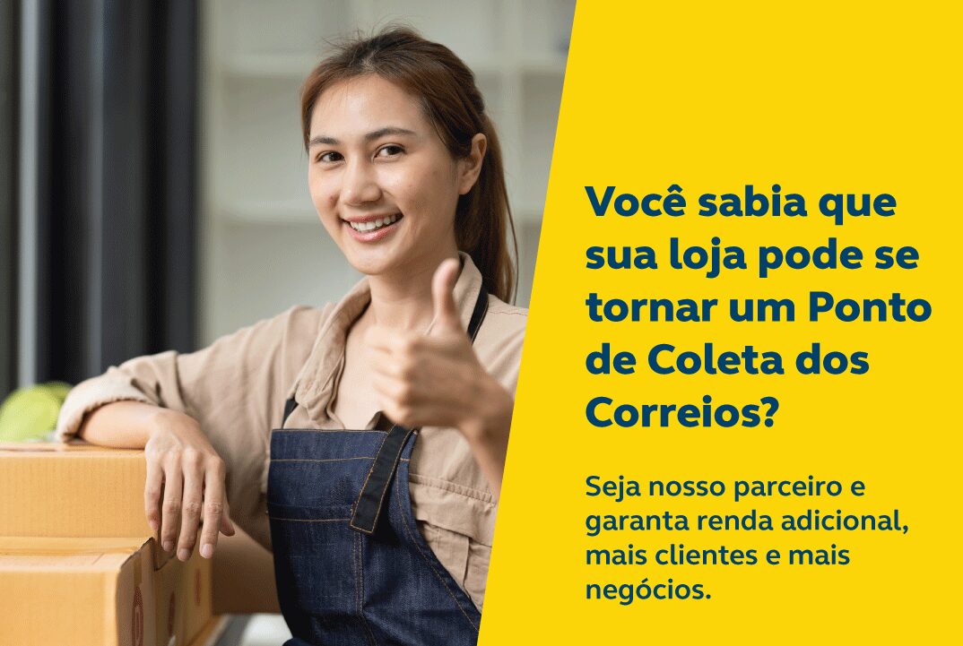 Correios abre credenciamento para lojas de conveniência e posto de gasolina tornarem-se pontos de coleta