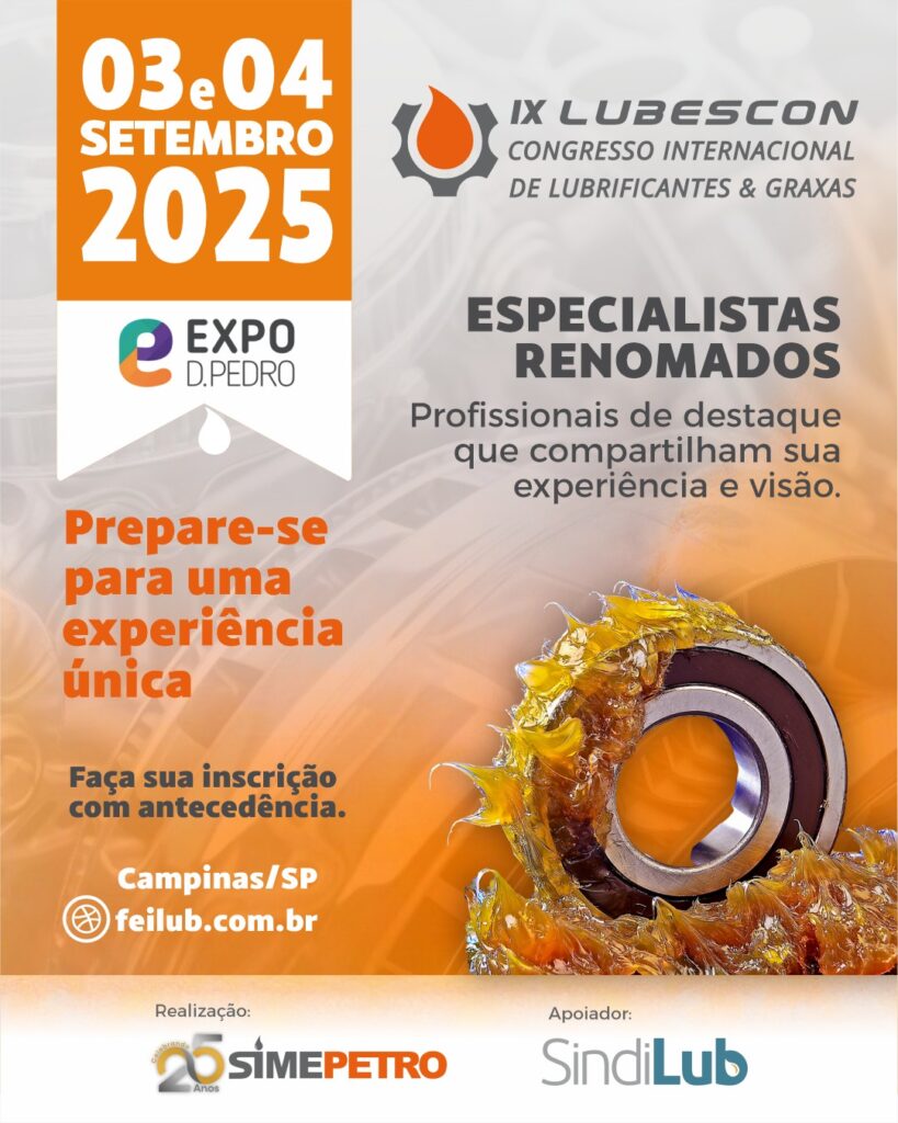 Impacto das fraudes no mercado de lubrificação será debatido no IX Lubescon