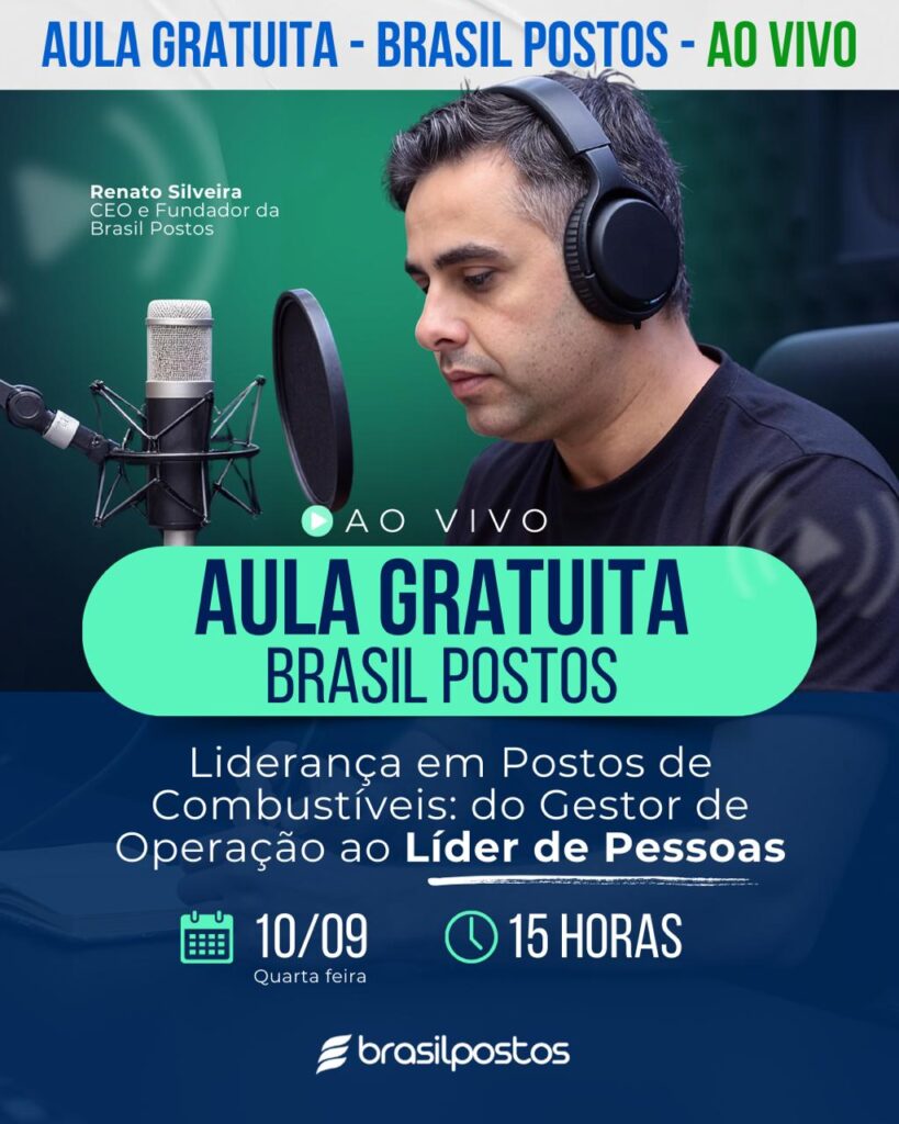 Brasil Postos lança aulas online gratuitas semanais para donos e gestores de postos de combustíveis
