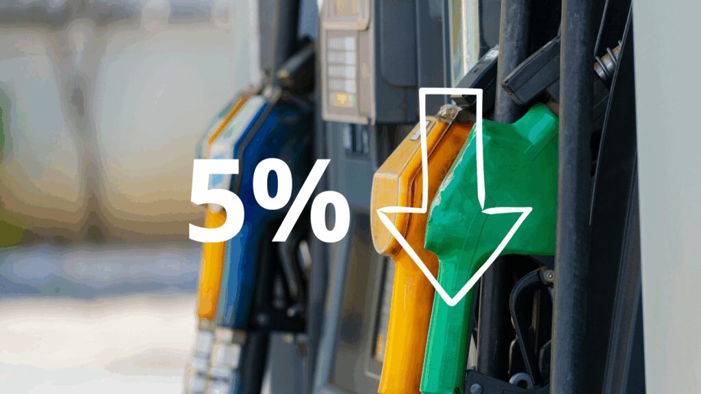 Gasolina cai quase 5% de preço após redução da Petrobras