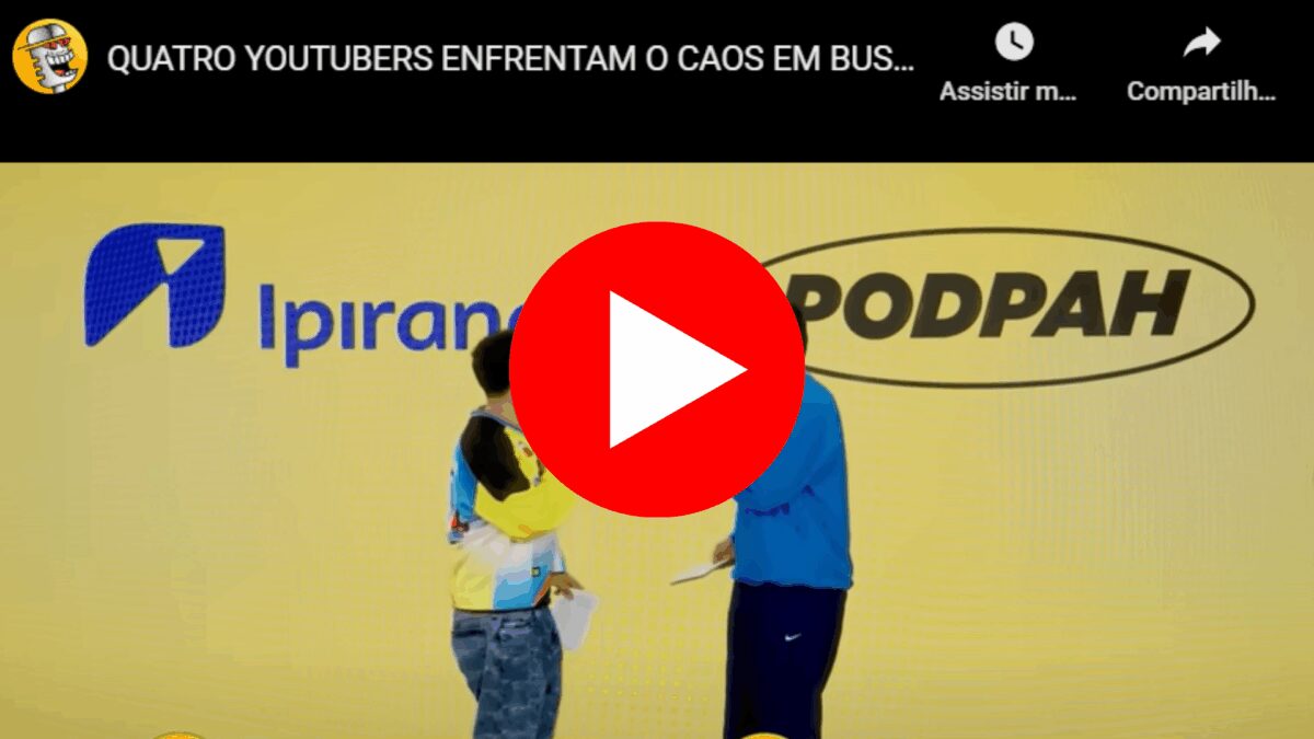 Ipiranga e Podpah lançam primeiro game show gravado em um posto de combustível no Brasil
