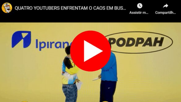 Ipiranga e Podpah lançam primeiro game show gravado em um posto de combustível no Brasil