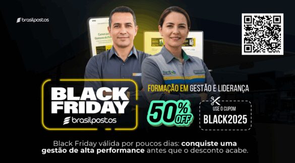 🚨 ÚLTIMA SEMANA: Black Friday Brasil Postos com 50% OFF encerra neste domingo (30)!