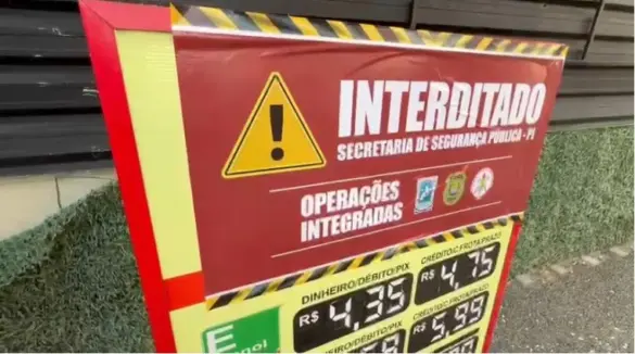 Posto de combustível no Tocantins é interditado em operação que investiga lavagem de R$ 5 bilhões para o PCC