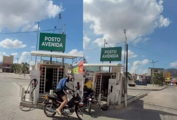 O menor posto de combustível do mundo fica no Ceará?