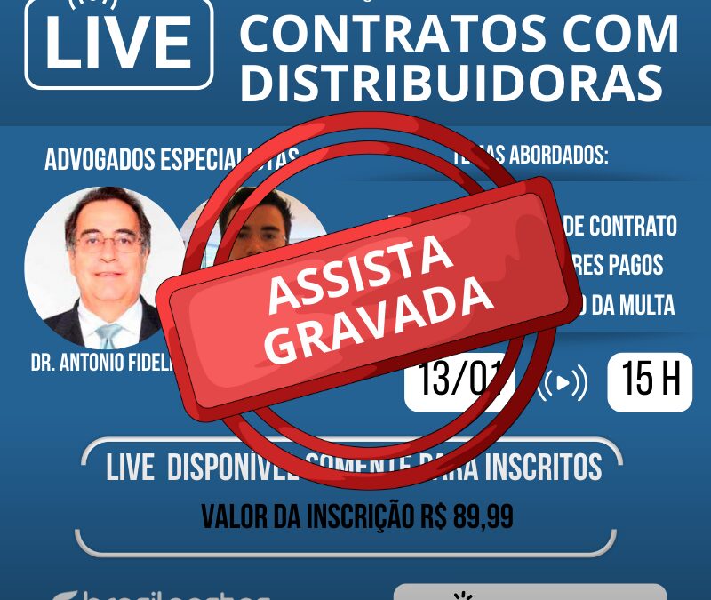 Brasil Postos anuncia live com especialista sobre contratos de exclusividade e multas com distribuidoras