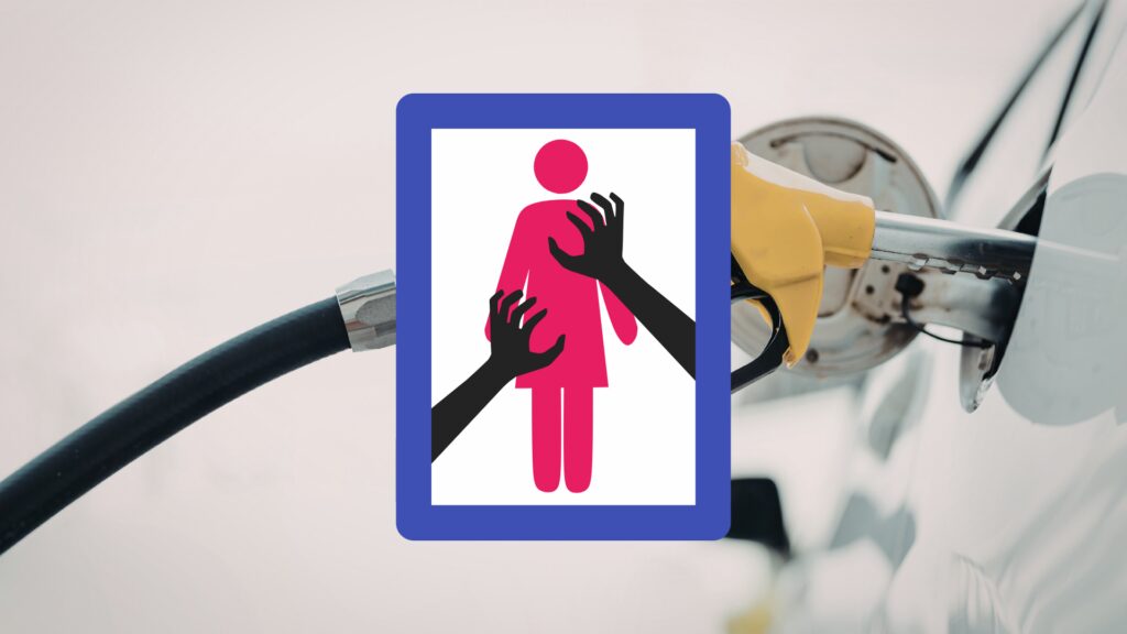 Motorista é preso após beijar frentista à força em posto de gasolina