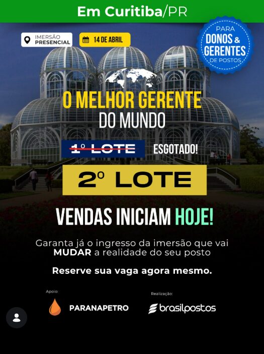 Início do segundo lote: treinamento "O Melhor Gerente do Mundo" em Curitiba