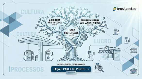 Gestão de Posto não é só compra combustível e cuidar da Pista: Por que o Lucro depende de Cultura e Processos