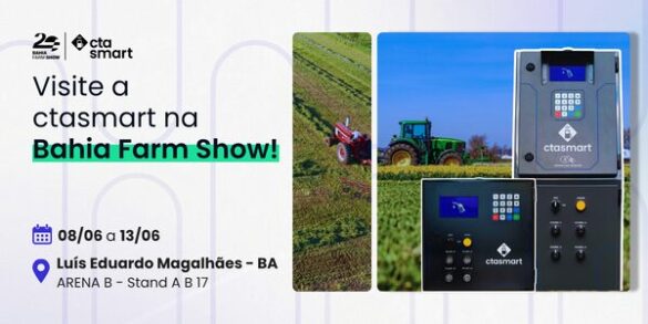 ctasmart apresenta novidades exclusivas em controle de combustível na Bahia Farm Show