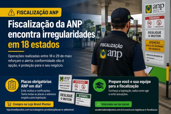 Fiscalização da ANP encontra irregularidades em 18 estados: seu posto está preparado para uma inspeção?