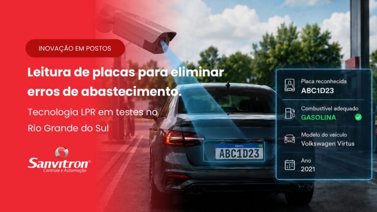 Nova solução da Sanvitron usa leitura de placas para eliminar erros de abastecimento