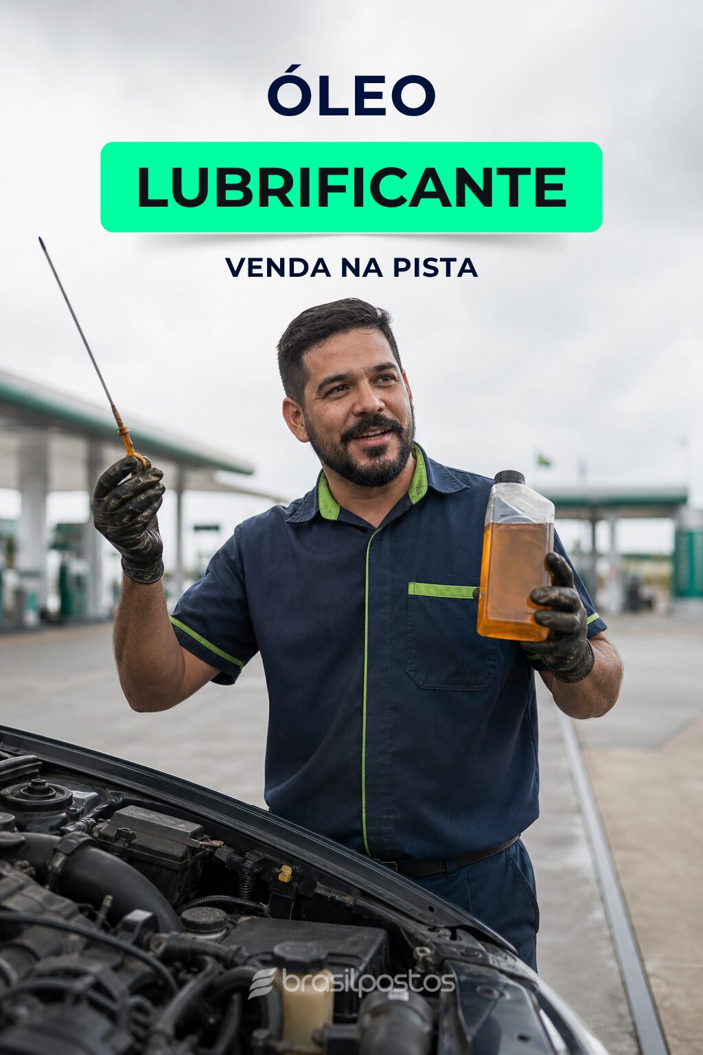 Vender Óleo Lubrificante na Pista