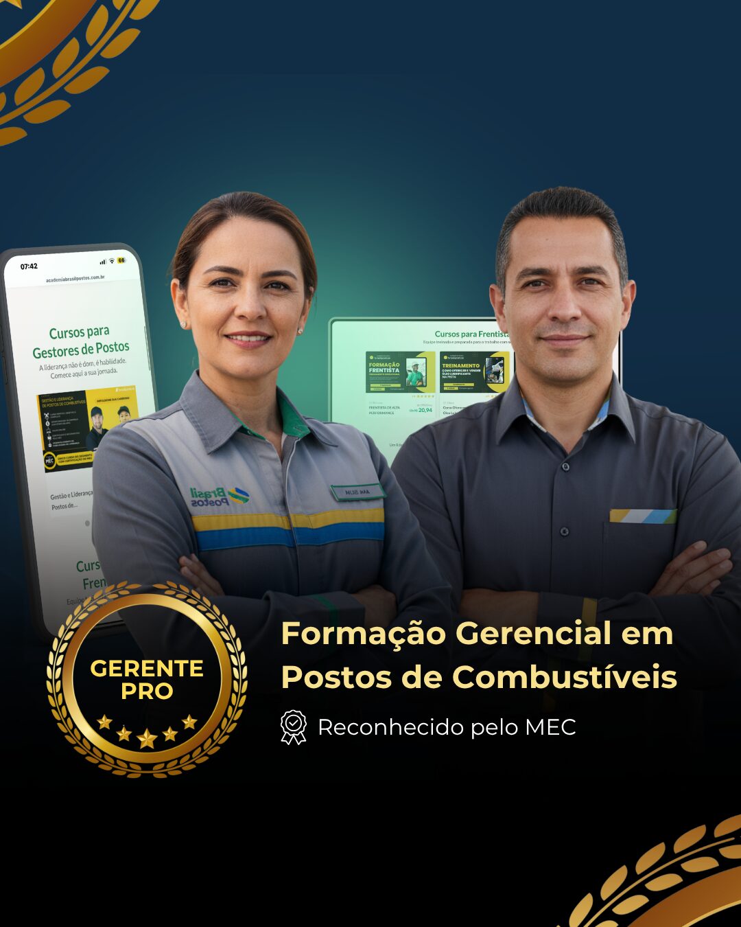 Curso Gerente PRO — Academia Brasil Postos
