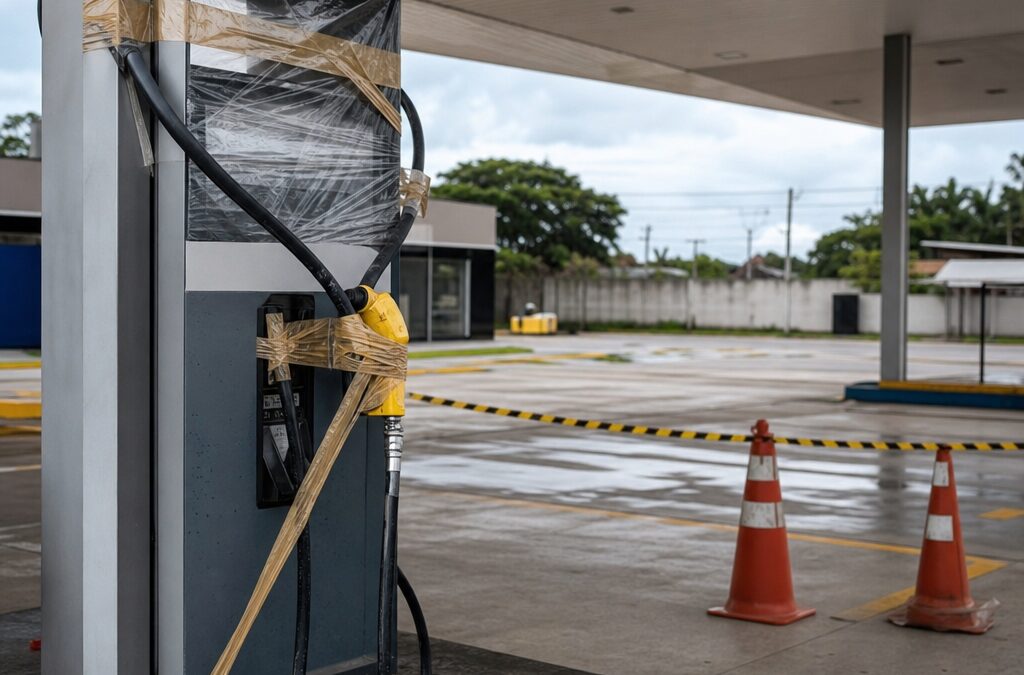 Operação interdita 10 postos e Justiça fixa fiança de R$ 162 mil a donos