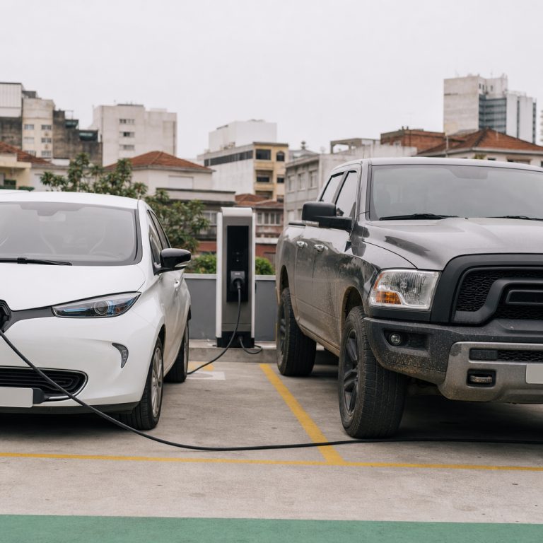 Elétricos superam diesel em emplacamentos pela primeira vez na história do Brasil