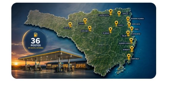 Rede com 36 postos de combustíveis em Santa Catarina está à venda