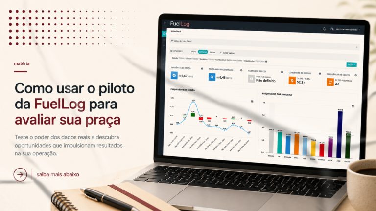 Como usar o piloto da FuelLog para avaliar a sua praça com método
