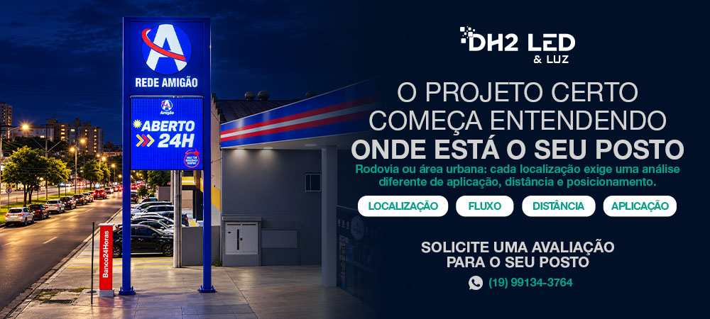 O projeto certo começa entendendo onde - DH2 LED