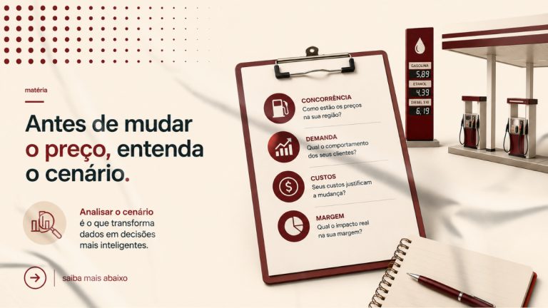 O que analisar antes de mudar o preço do combustível