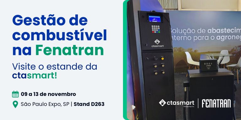 Fenatran 2026: ctasmart apresenta soluções de gestão de combustível para frotas