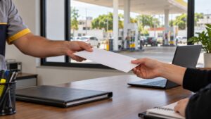 Atestado sem CID: entrega reservada de documento no escritório de um posto de combustíveis